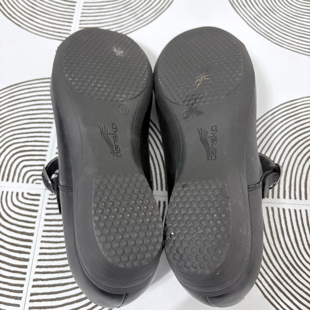 Dansko Fawna Black Mary Jane Shoe Sz 40 9, 9.5 - Picture 7 of 8